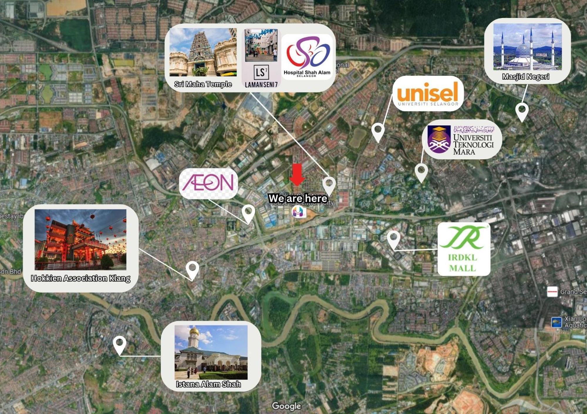 Hostahome Suites At I-City, Central Mall Shah Alam Exterior photo